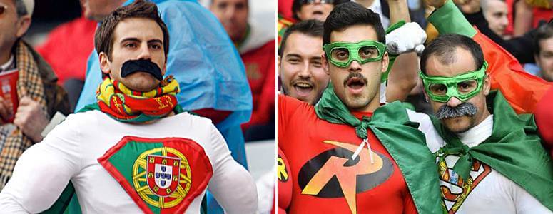 Adeptos Portugueses Melhores Fãs do Euro 2016