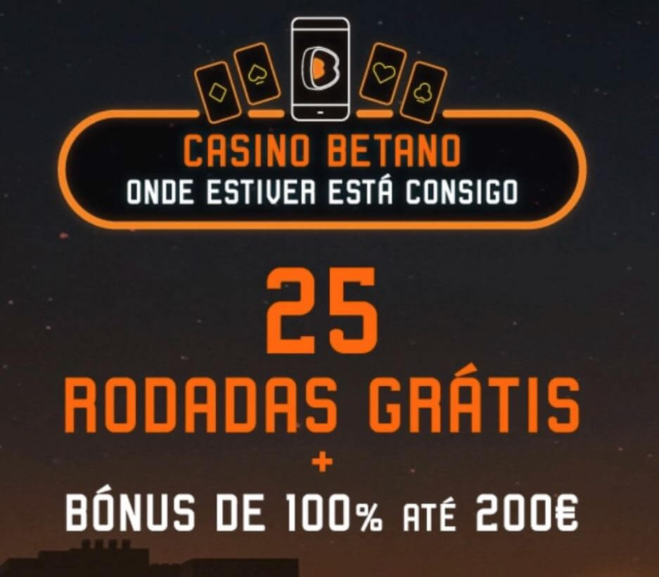 Betano casino bonus novos clientes