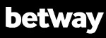 Betway logo: caracteres brancos sobre fundo negro