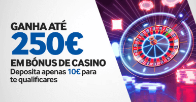 Betway Bónus de casino: ganha até 2500€. Deposita apenas 10€.