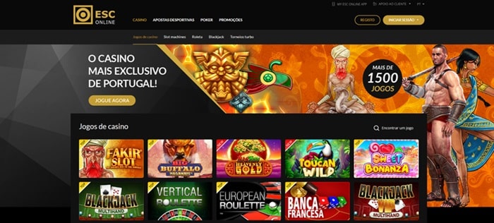 Melhores Casinos Portugal Bonus ESC Online