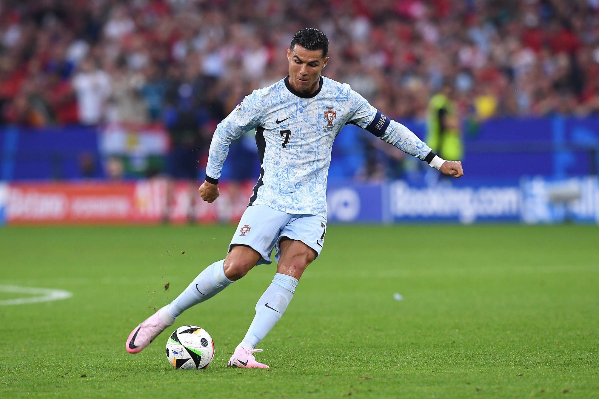 - Cristiano Ronaldo alcança o top 3 de passes mais potentes no Euro 2024