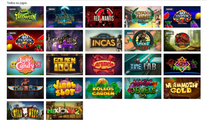 Jogos e Slot Machines na Bidluck Casino