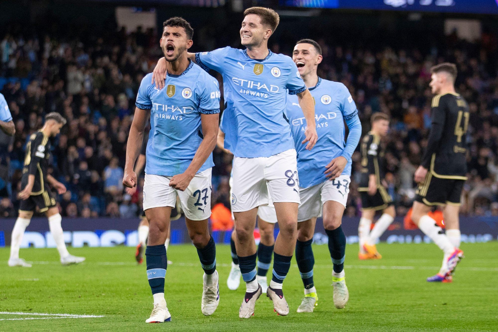 - Manchester City arrasa Sparta Praga com golo na Champions League