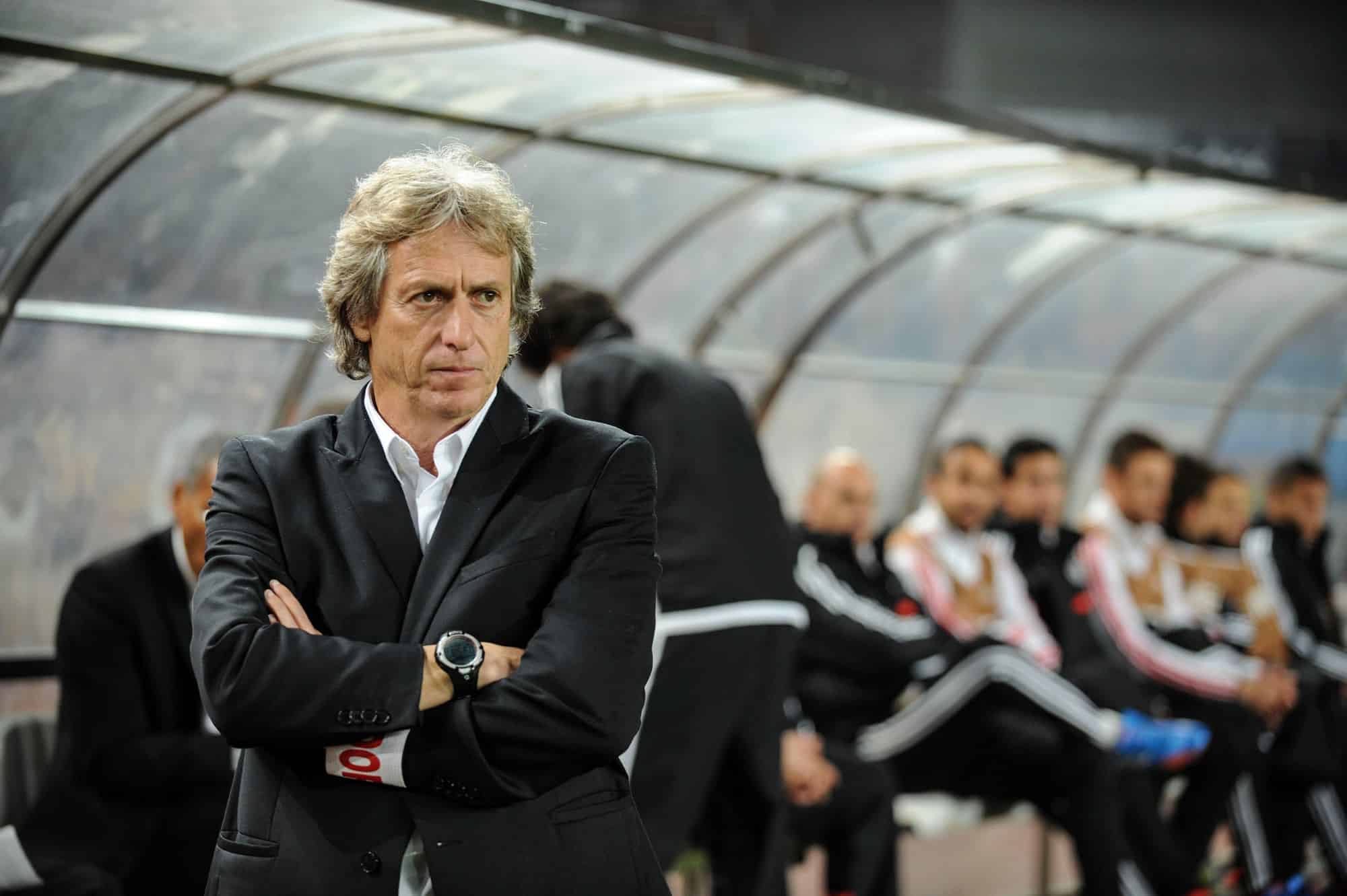 - Jorge Jesus assiste ao clássico entre Benfica e FC Porto no estádio da Luz